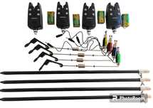 Set 4 Avertizori digitali TLI05  si 4 swingere cu lumina cu 4 Picheti