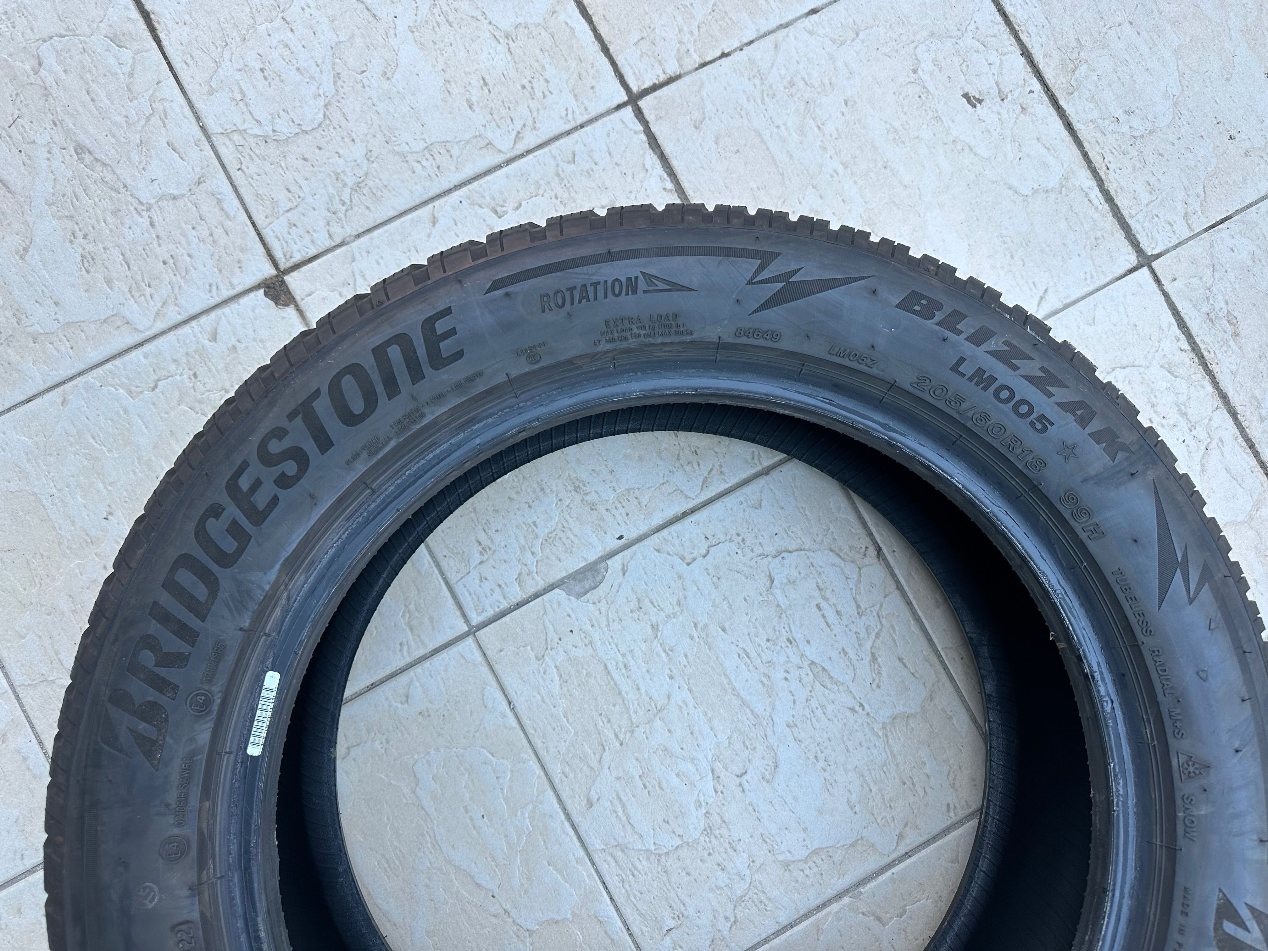 Гуми зимни гума 205/60/18” BRIDGESTONE BLIZZAK LM005