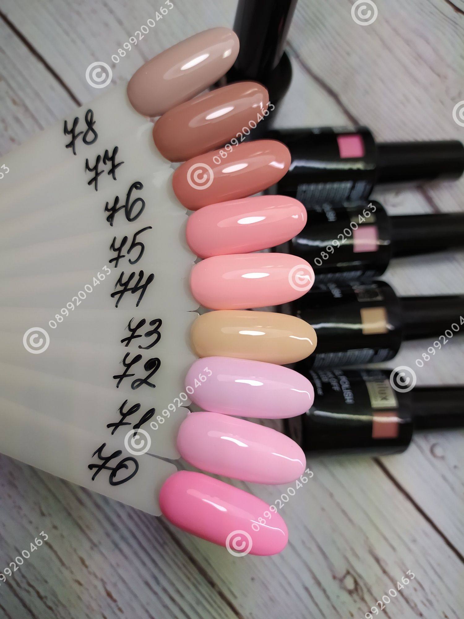 Разпродажба ! 7лв/бр. Гел лак 120 цвята Beautilux 10ml