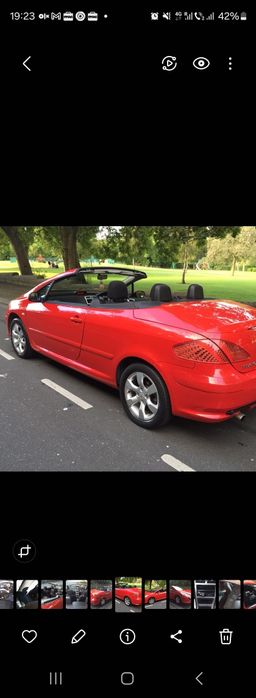 Peugeot 307 CC inmatriculat RO