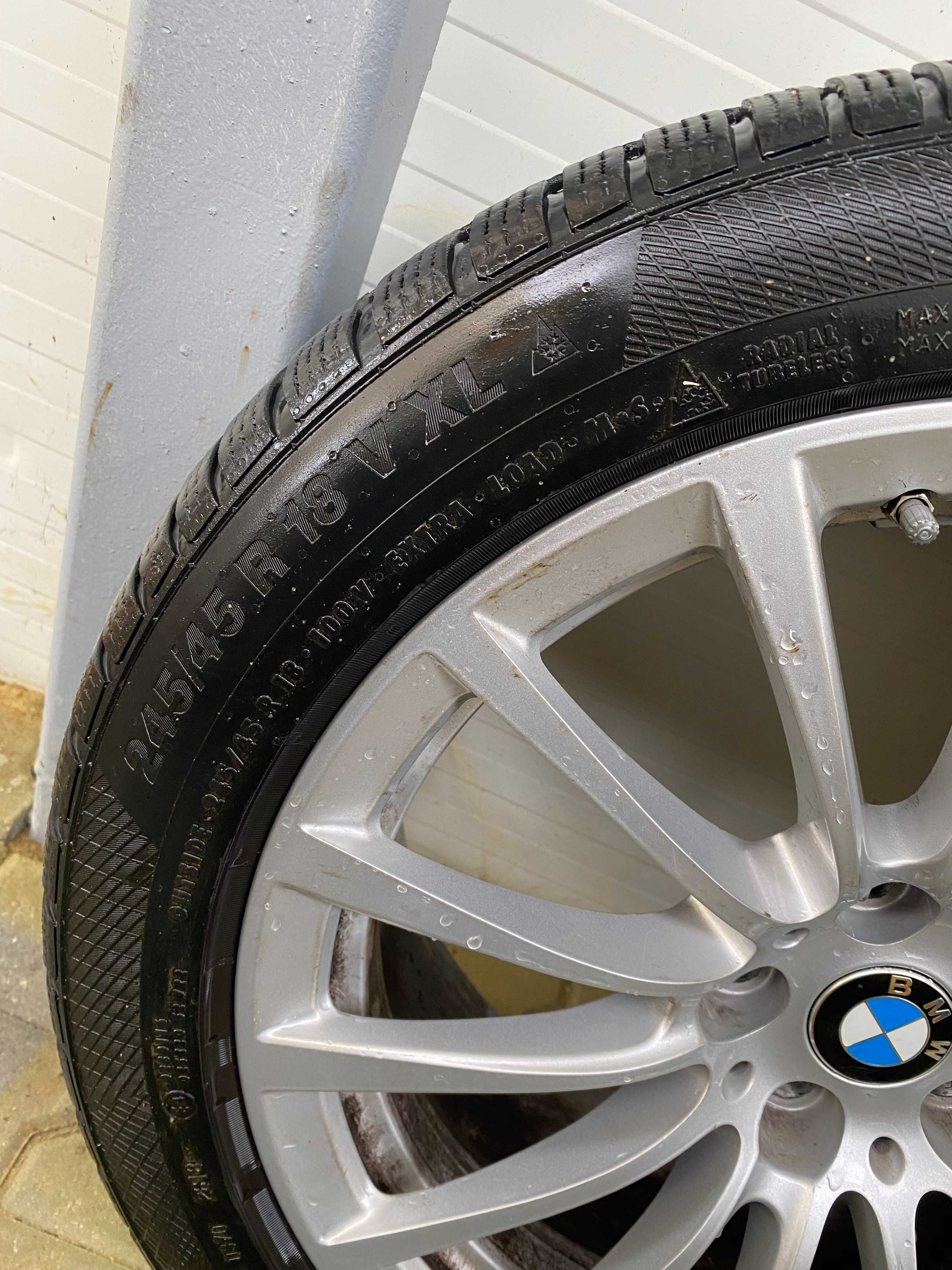 BMW Jante originale + cauciucuri 245/45 R18