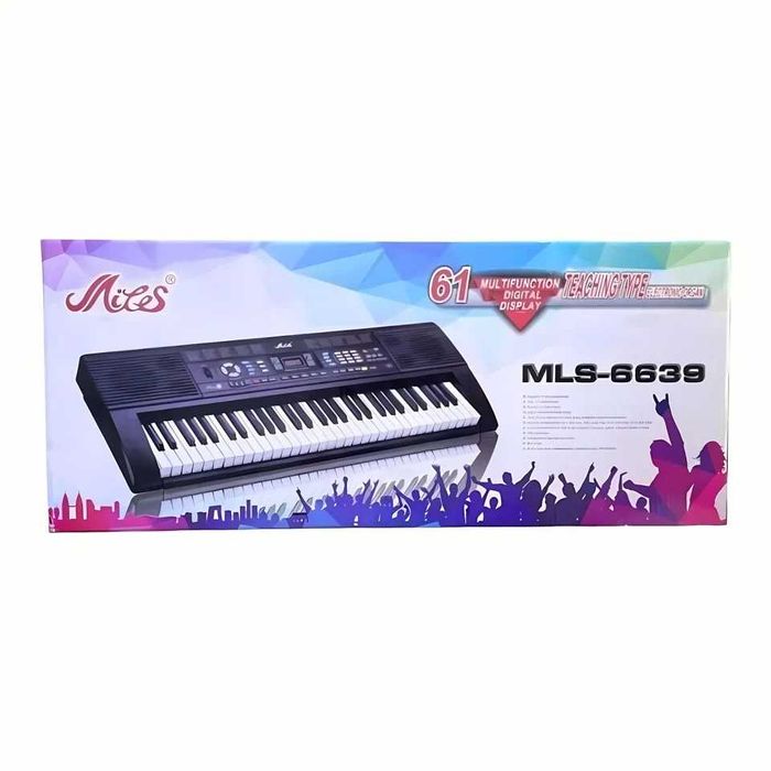 Orga electronica incepatori  MLS-6639 61 clape USB Lectii presetate