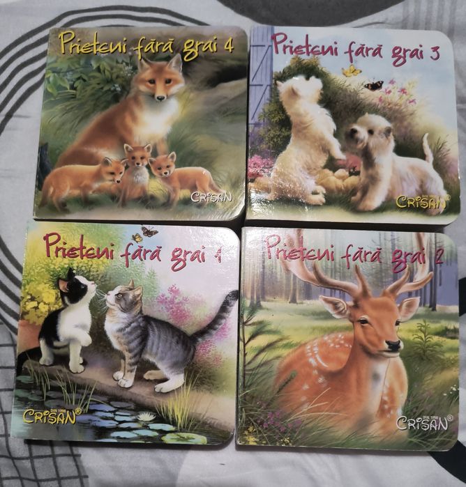 Set 3 cărticele pentru copii din seria publicată de editura Crisan - P