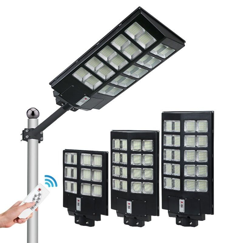 Lampa Solara LED Dubla, putere 800W/600W cu Telecomanda