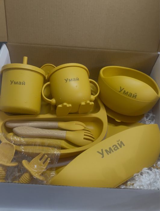 Детская посуда именная