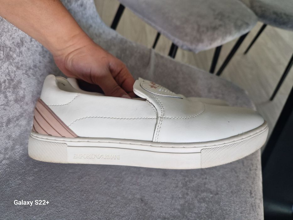 Teniși saboți espadrile armani 36