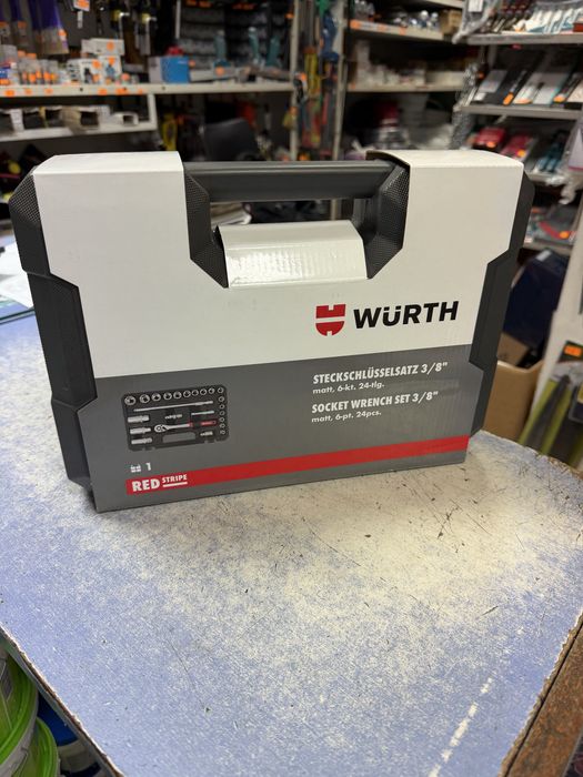Wurth гедоре  red stripe 3/8 24 части