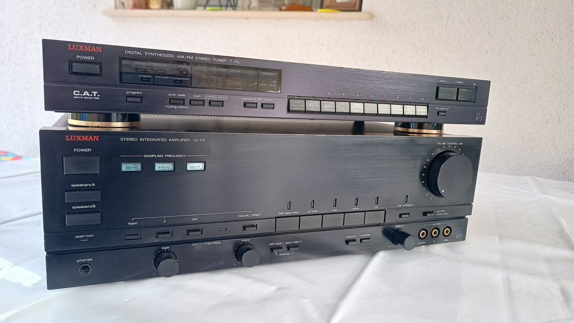 Amplificator și Tuner Luxman