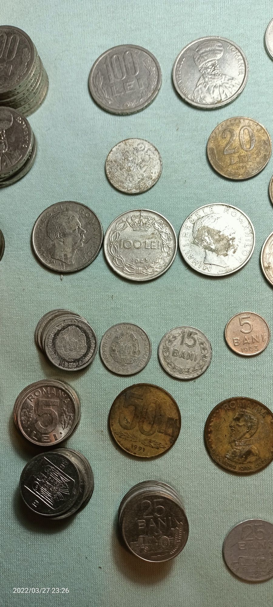 Monede si bancnote vechi Romania