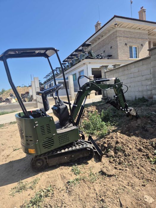 Услуги с мини багер