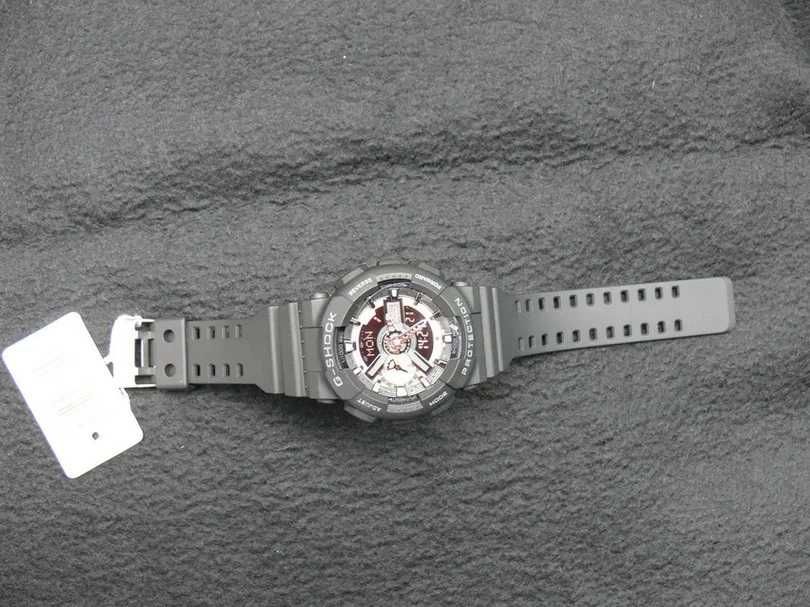 Ceas Sport CASIO G-SHOCK GA-110 BLACK&ROSE GOLD-Negru Nou !! 2025 !!