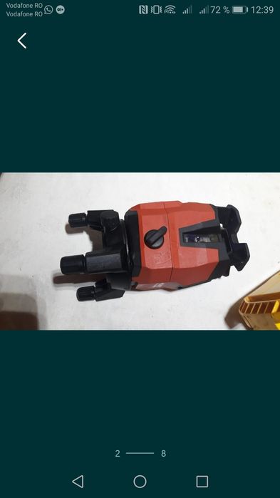 Laser Hilti pm 40 m verde