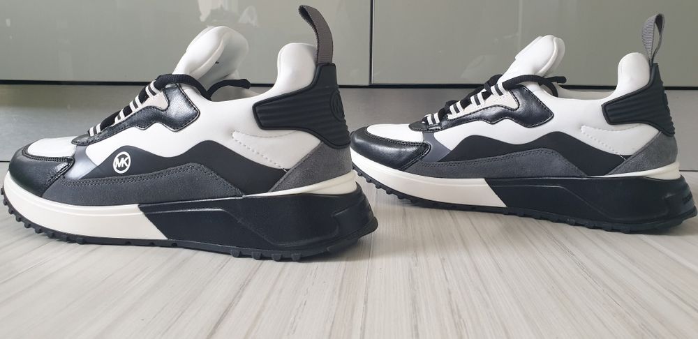 Michael Kors Theo Sneakers 42/26см НОВО! ОРИГИНАЛ! Мъжки от ест. кожа!