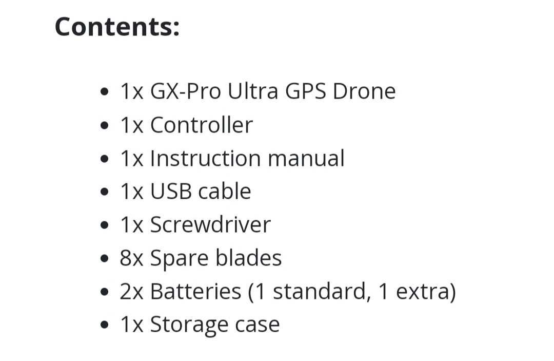 Дрон Gx-Pro GPS.