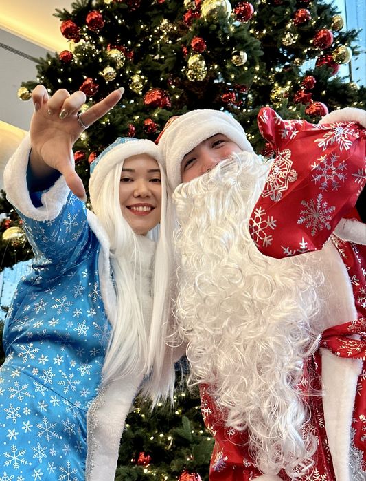 дед мороз и снегурочка