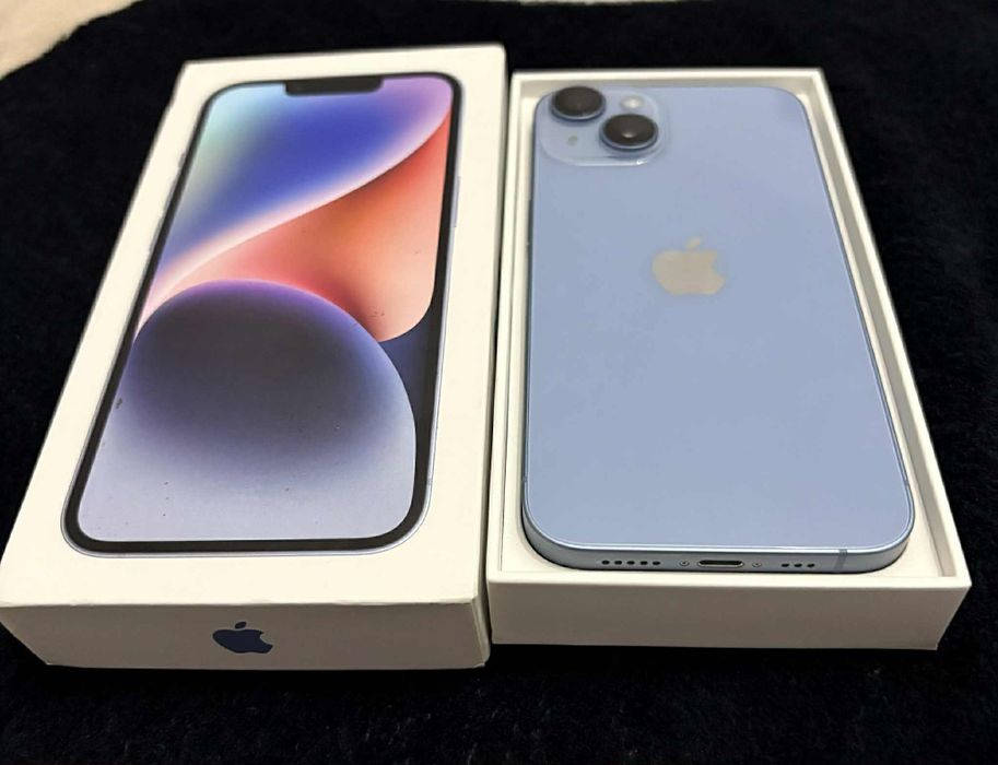 Vând iPhone 14 blue