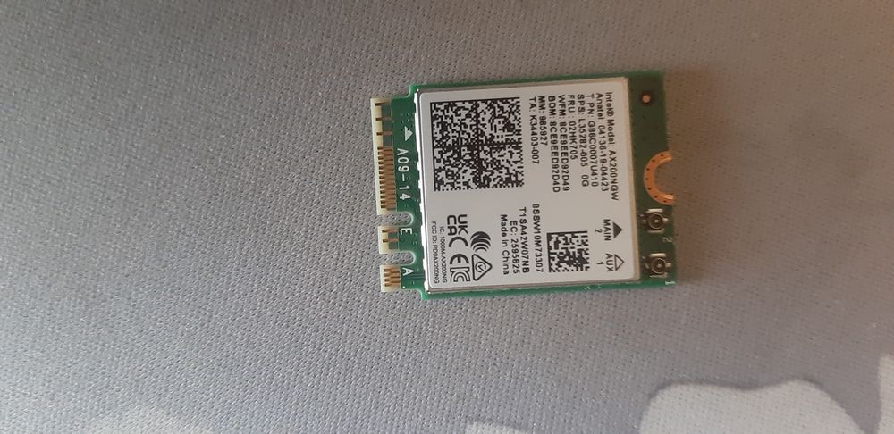 Wifi модуль intel ax200ngw