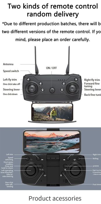 Drona camera dubla 4k