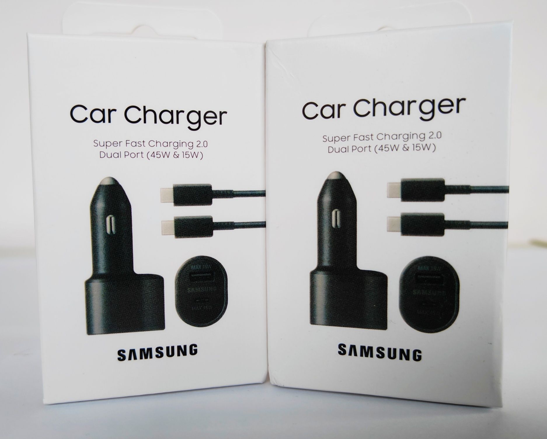 Incarcator auto Samsung 45w dual charge type c+Cablu   s23,s22,s21,s20