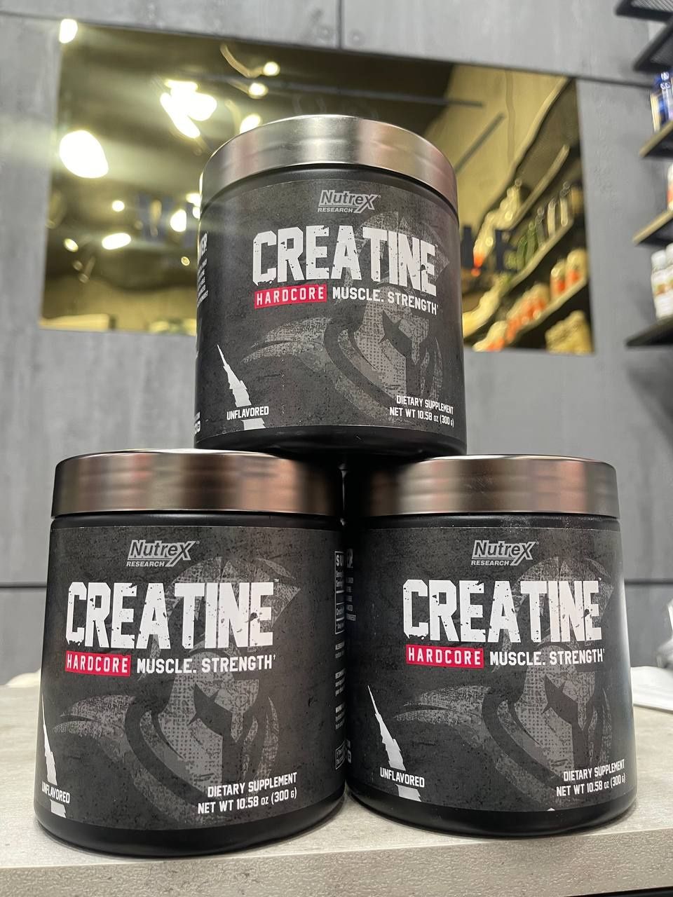 Creatin hardcore muscle. Strength. 300 g. Servings:60