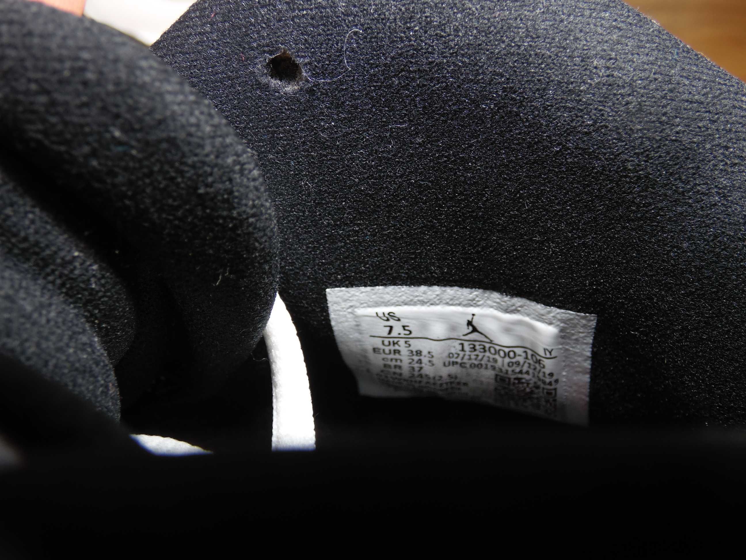 Air Jordan OG White Black - 38,5 номер Оригинални! Унисекс