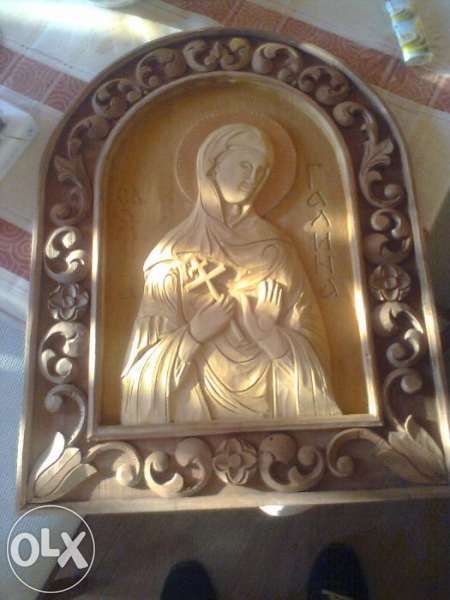 Дърворезба - икони,домашни иконостаси,ловни трофеи,ритуални ку