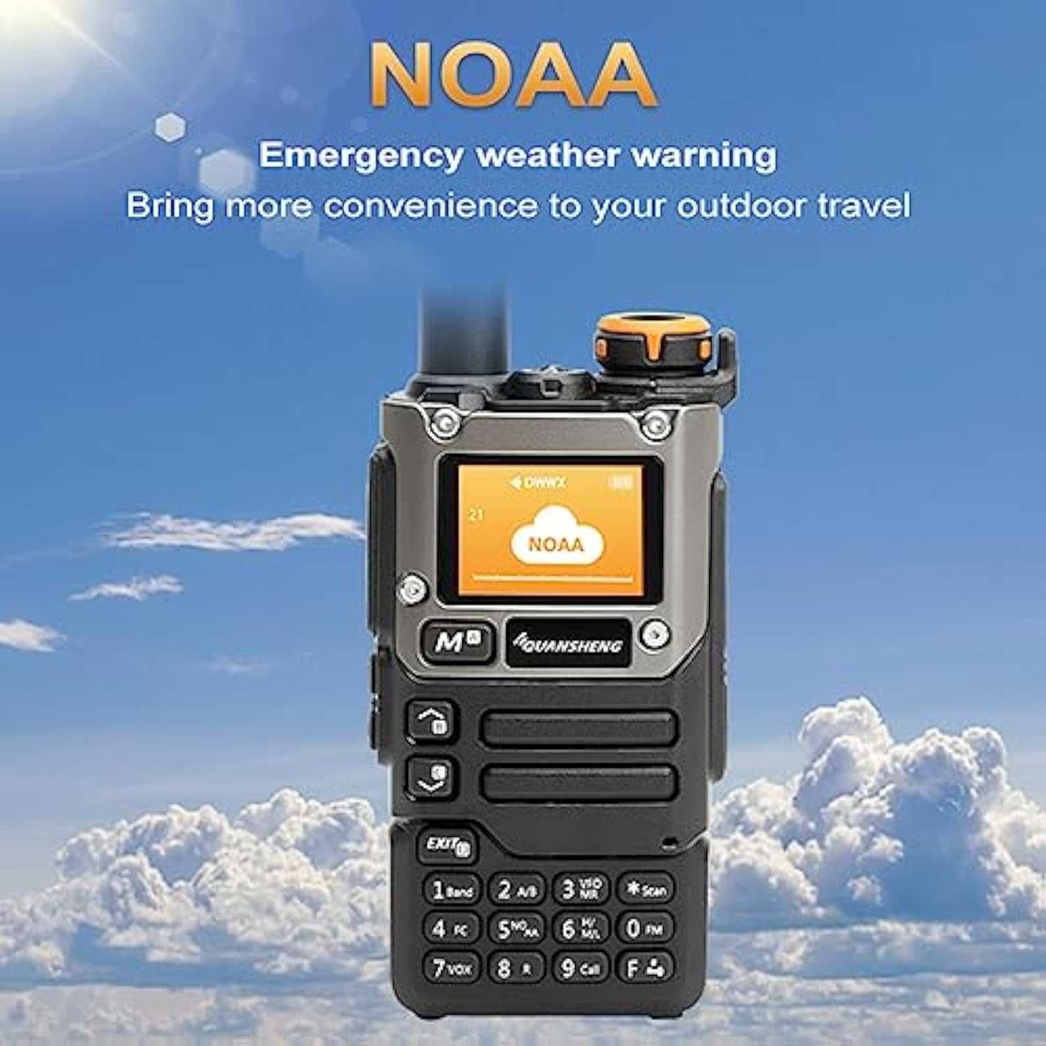 Quansheng UV-K6 /k5（8）радиостанции 5W 50-600MHz подобрен дизайн Промо