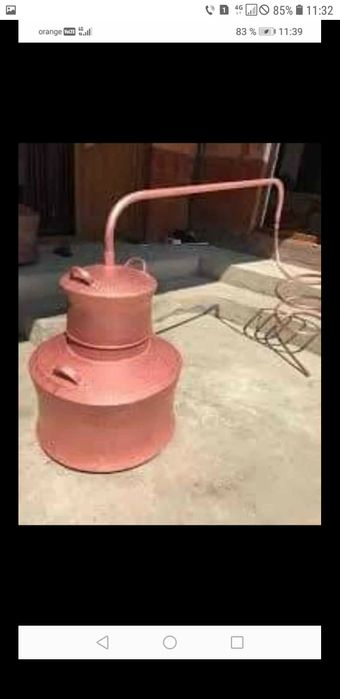 Vând cazan de țuică la 100 de Litri  cu fundul de 4 mm