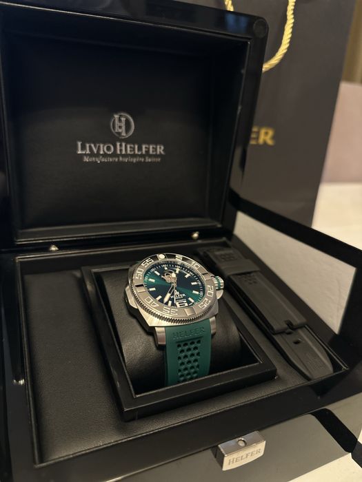 Ceas Helfer Royal Green 2 Swiss Limited Edition
