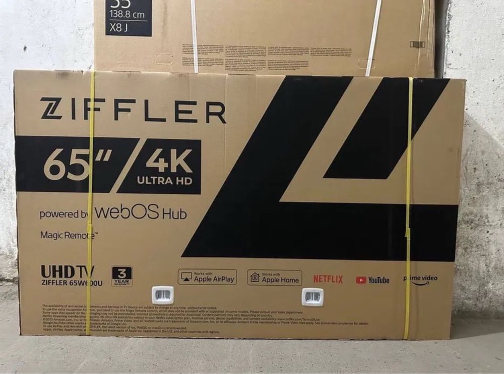 Телевизоры ZIFFLER 55W500 Webos по оптовой цене
