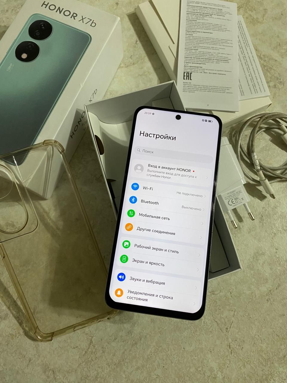 Honor X7b 8+8/128Гб как новый