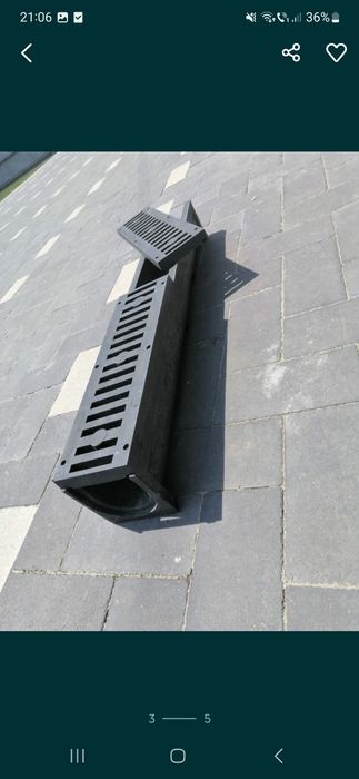 Vând capace , rigole din polimer