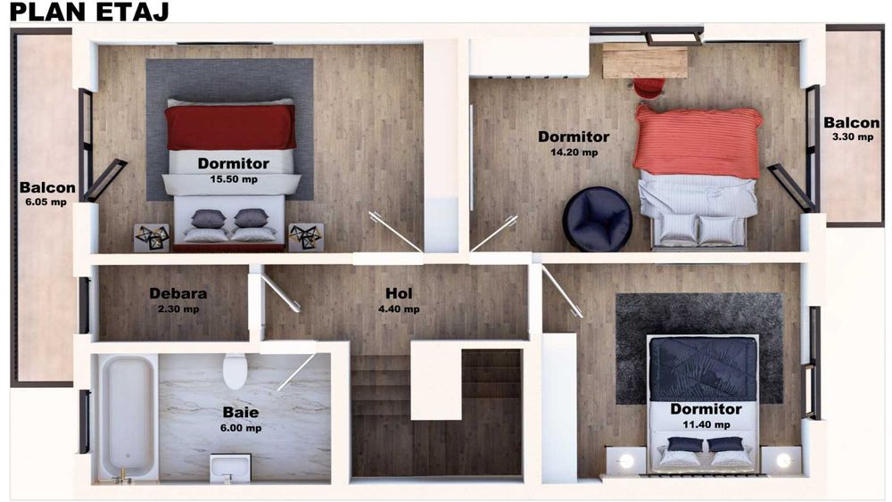 Casa Tip Duplex Izvor 258 mp Teren 110 mp Utili