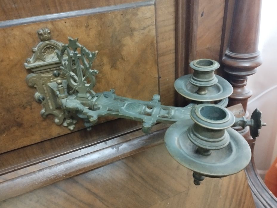 Pianina deosebită funcțională placă bronz Grand - Fabrikant Hof- Piano