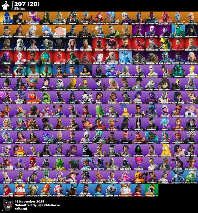 Аккаунт Фортнайт 200+ скинов Ch2 S8 ~ до нового сезона