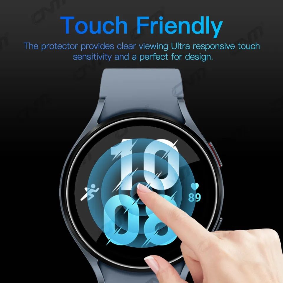 Samsung Galaxy Watch 6 6 Classic 40 44 43 47 mm 5D Протектор цял екран