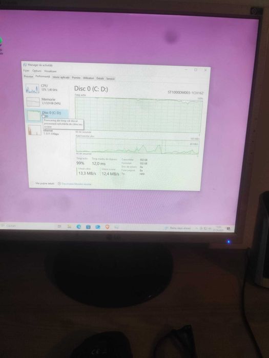 Set complet calculator + birou inclus