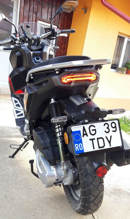 Scuter Daytona Virtus 125 , în garanție și cu acte, înmatriculat
