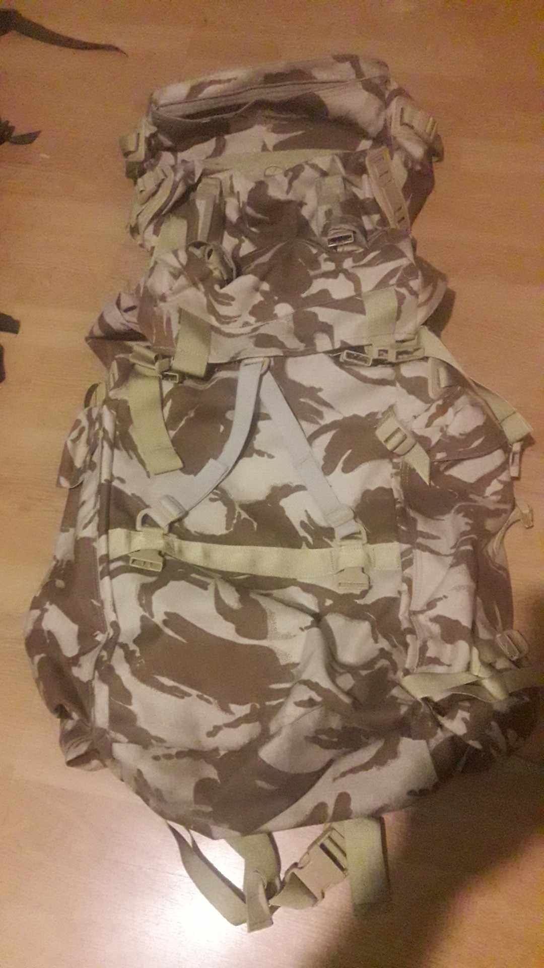 Rucsac 90litri plus puiut  camuflaj pădure sau deșert