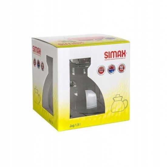 НОВ изцяло стъклен чайник SIMAX 1.5л, Спиди