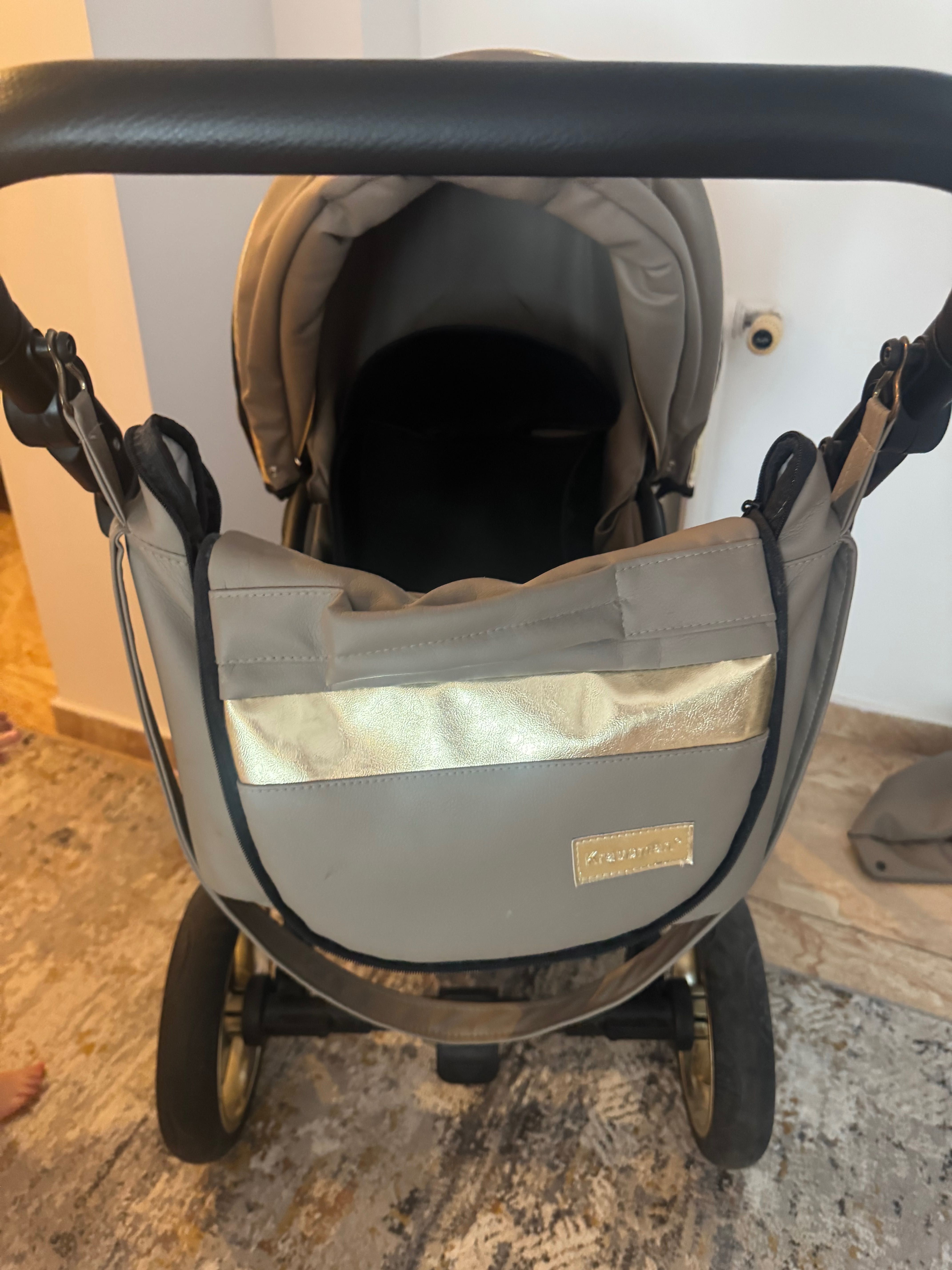 Carucior 3 in 1 Prime Mirage Beige Gold - Krausman - Testat ADAC