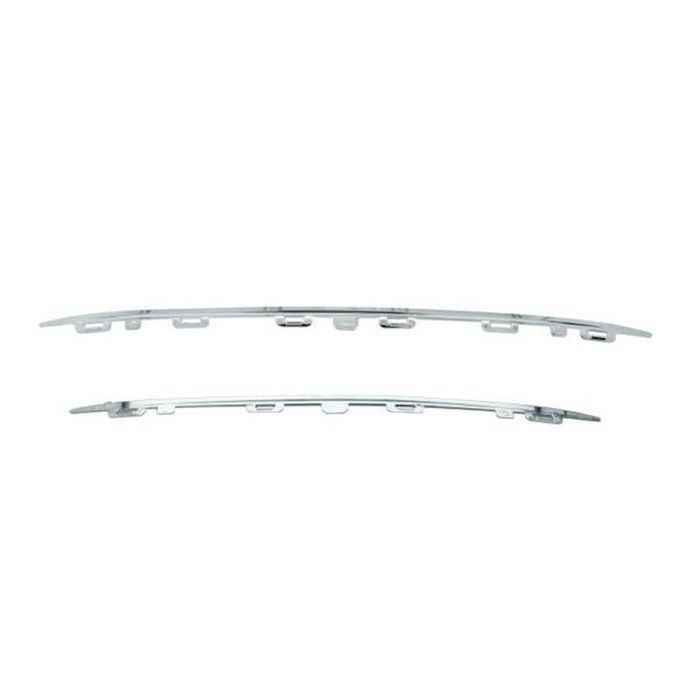 Ornament grila masca fata Peugeot 308, 10.2013- Model Allure, parte montare centrala, complet, 57C20512,