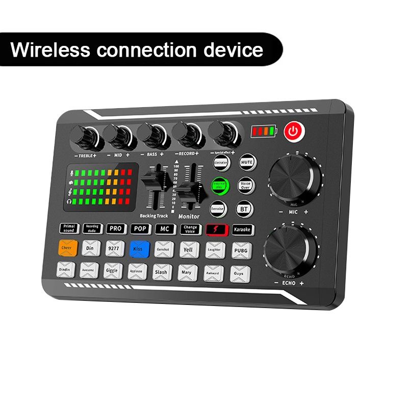 Mixer audio cu efecte și Bluetooth pentru sunet de calitate Consola DJ