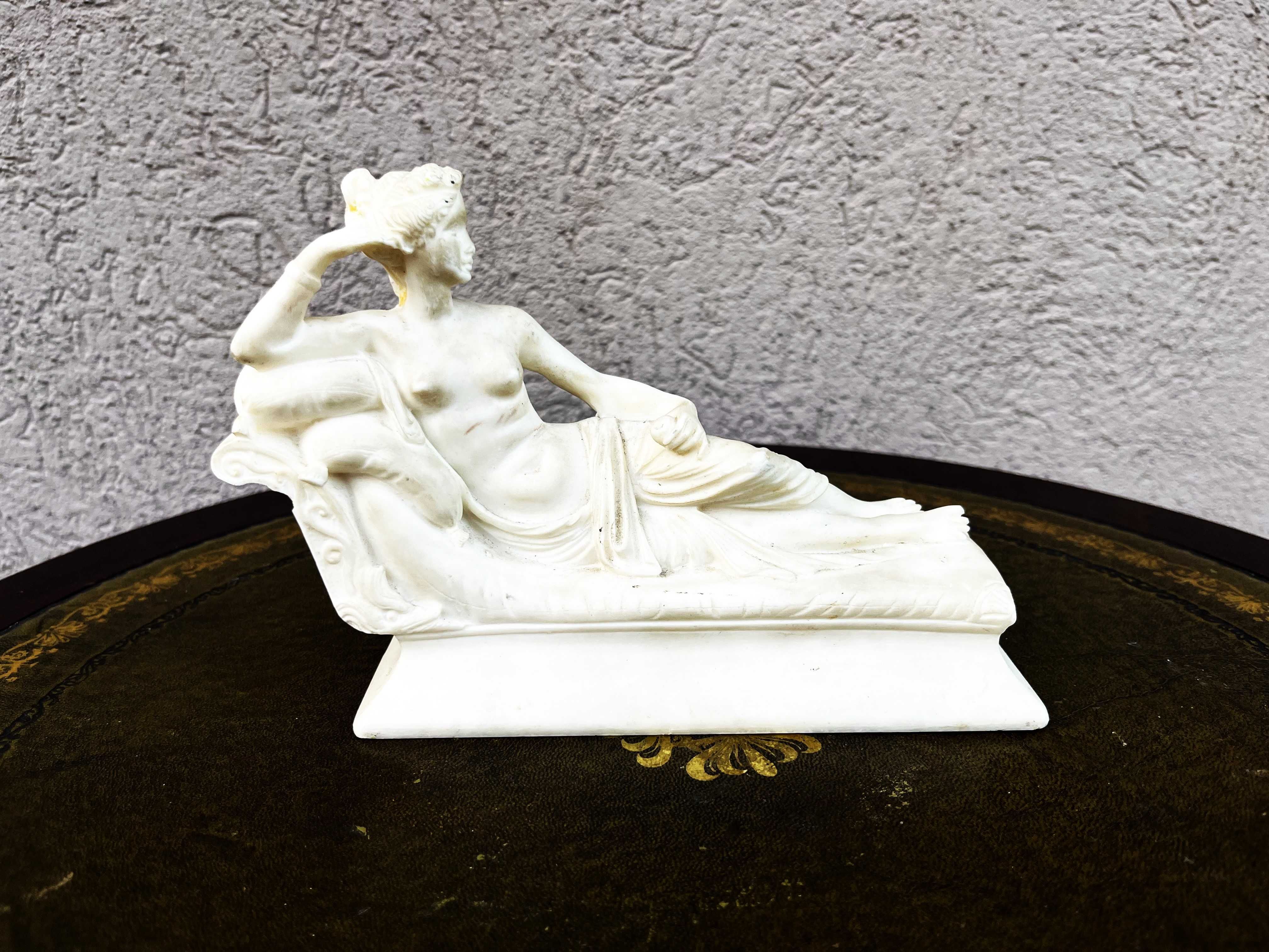 Superba statueta neoclasică-Paolina Bonaparte-Franta