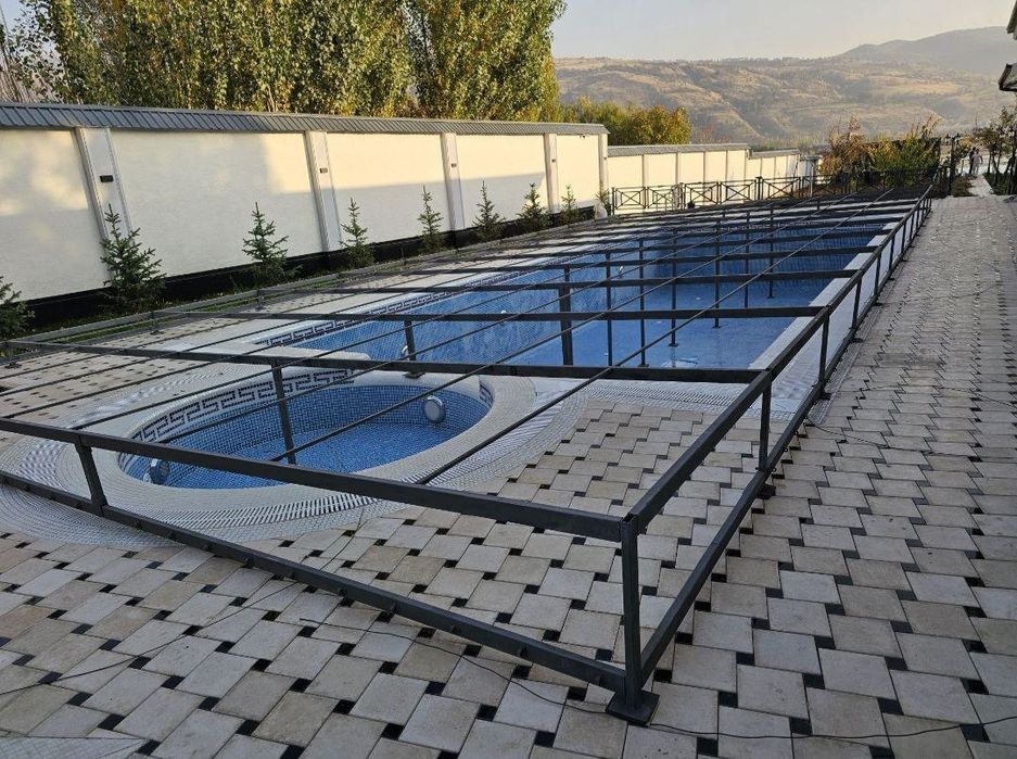 Тент баннер установка