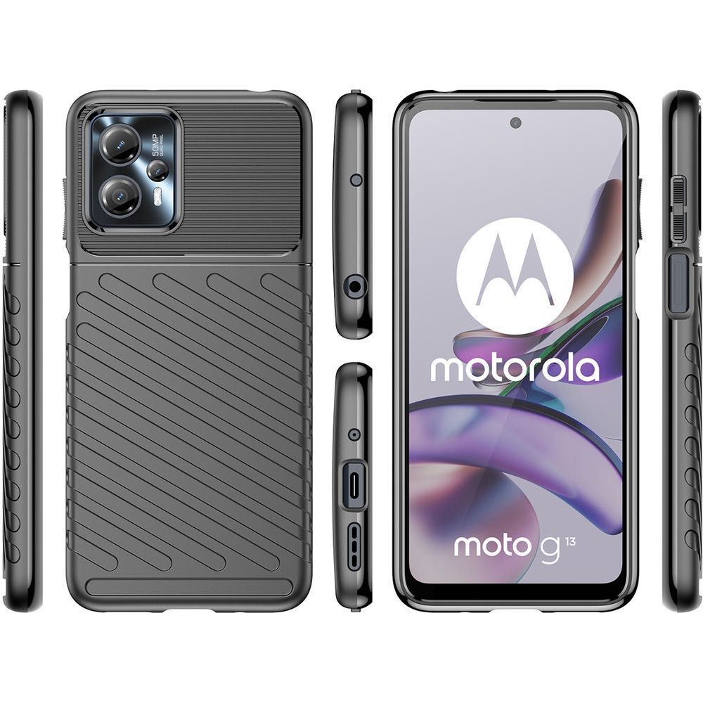 Силиконов Thunder калъф за Motorola Moto G13