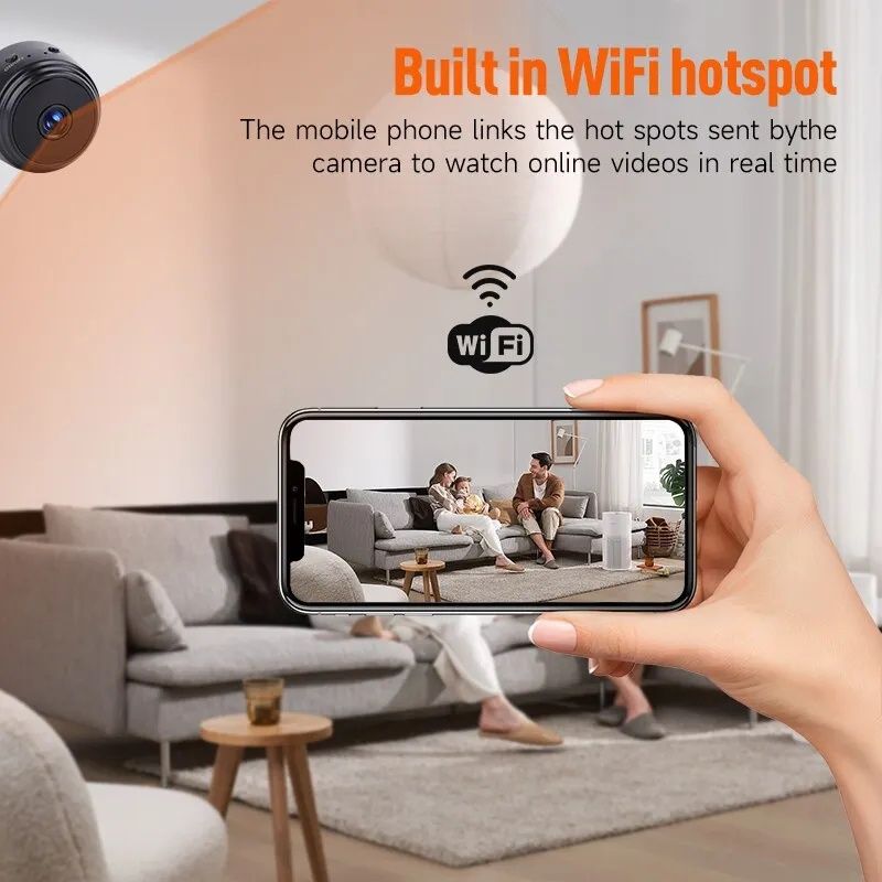 Mini Camera supraveghere WiFi