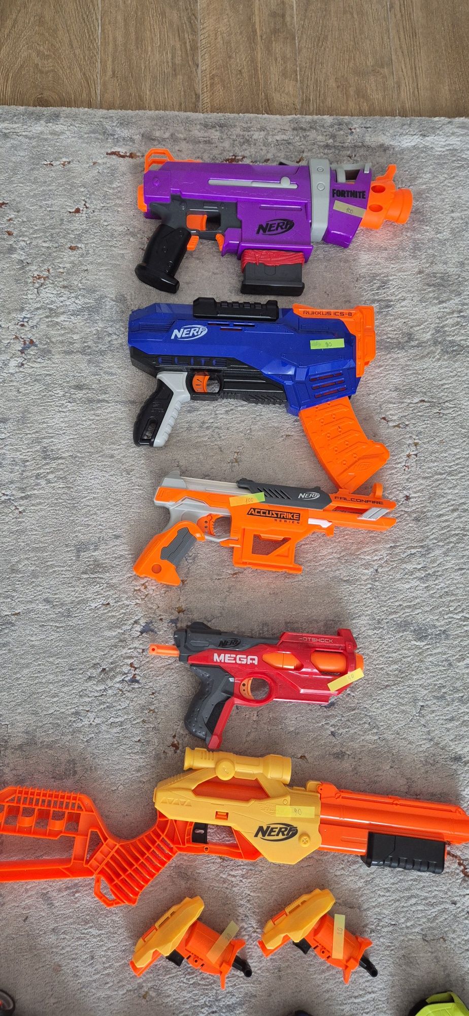 Pistol Nerf, machete Lanborghini, Lego Technic, Moto Kawa,KTM, Honda