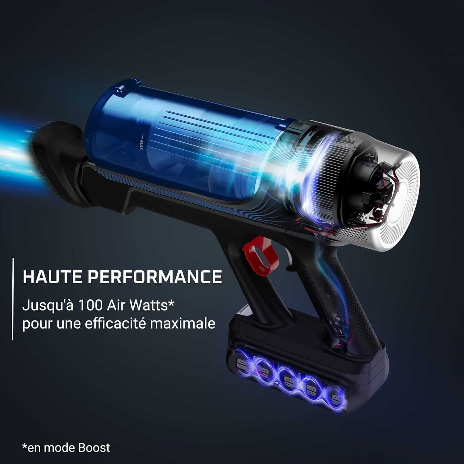 Вертикална прахосмукачка Rowenta X-Force Flex 9.60 Aqua (RH20C2WO)