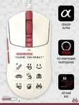 A4Tech Bloody W72 ULTRA PIXELS RED Lightweig Gaming Mouse Игровая мышь